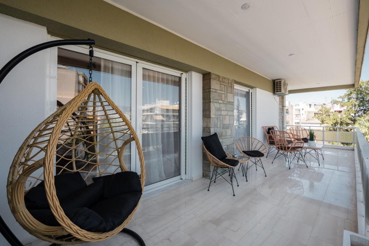 Luxury 4 Bedrooms Apartment Near Flisvos Marina Piræus Eksteriør billede