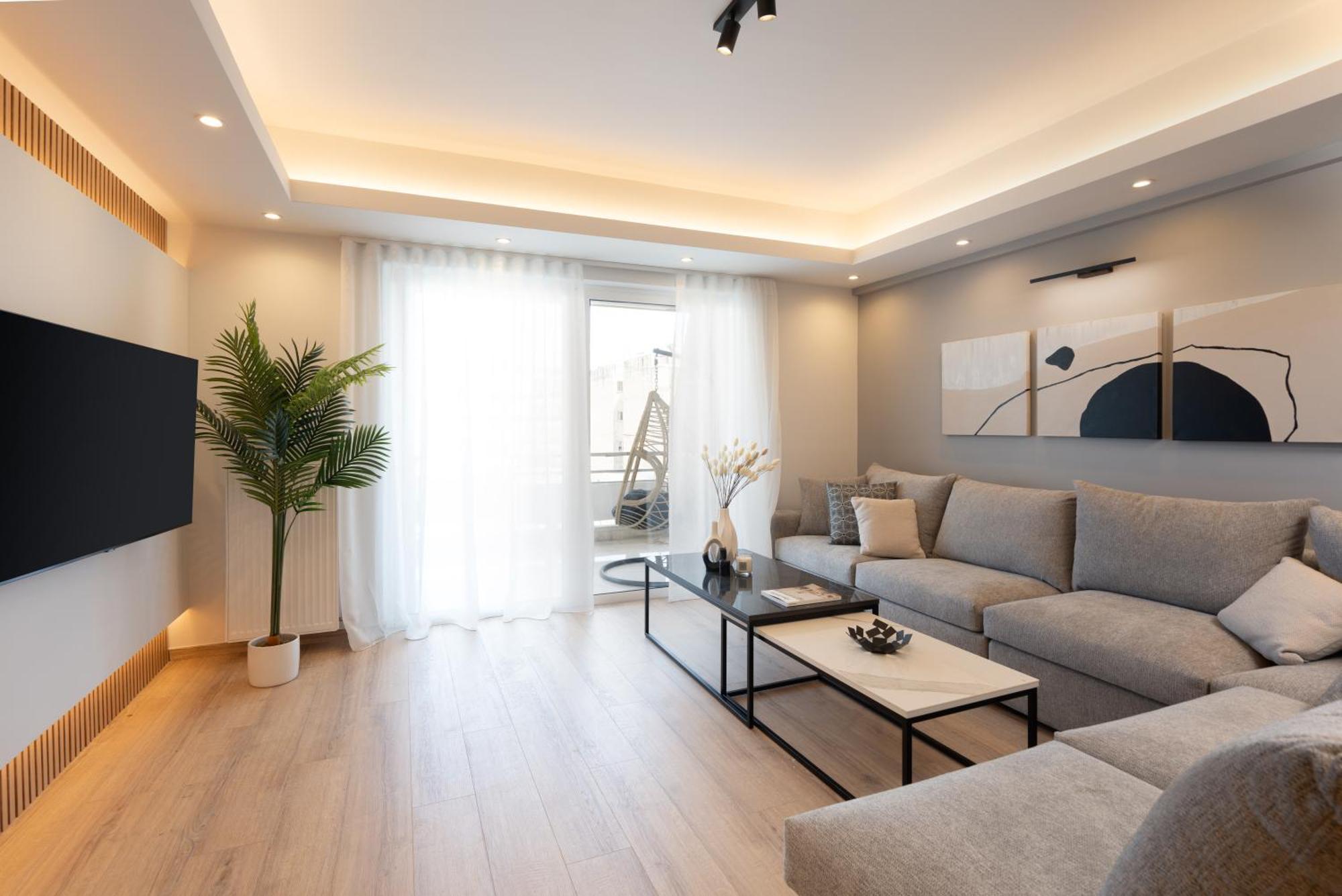 Luxury 4 Bedrooms Apartment Near Flisvos Marina Piræus Eksteriør billede