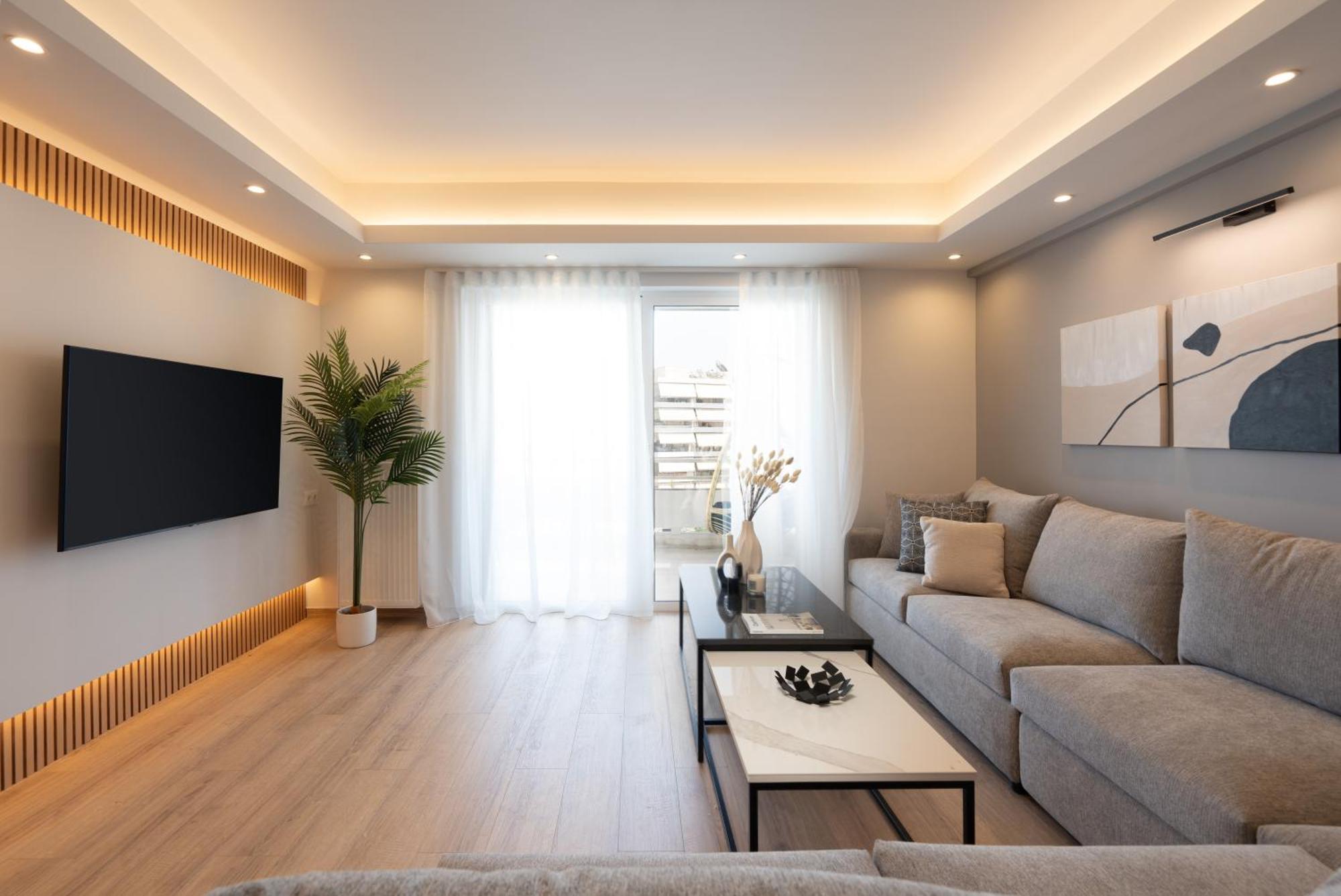 Luxury 4 Bedrooms Apartment Near Flisvos Marina Piræus Eksteriør billede